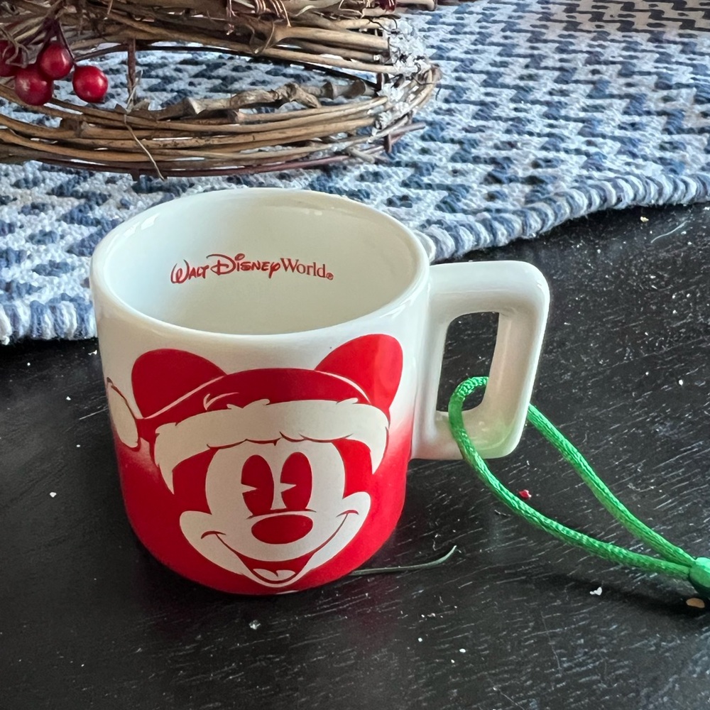 Walt Disney World Mickey Espresso Mug & Ornament